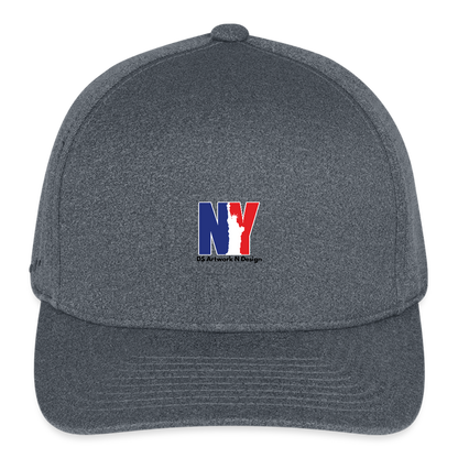 NY - Baseball Cap - dark heather gray