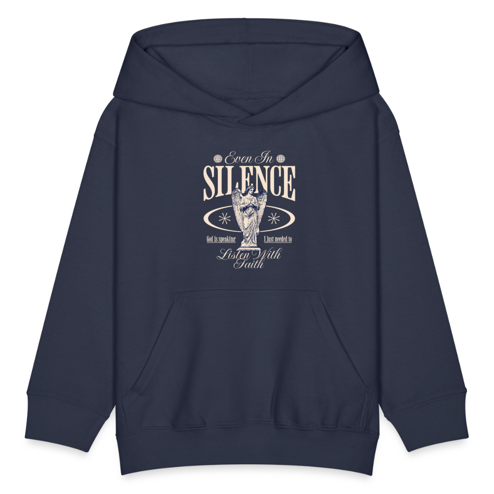 God Speaks - Kids' Hoodie - navy