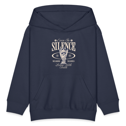 God Speaks - Kids' Hoodie - navy