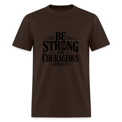 Be Strong - men's t-shirt - brown