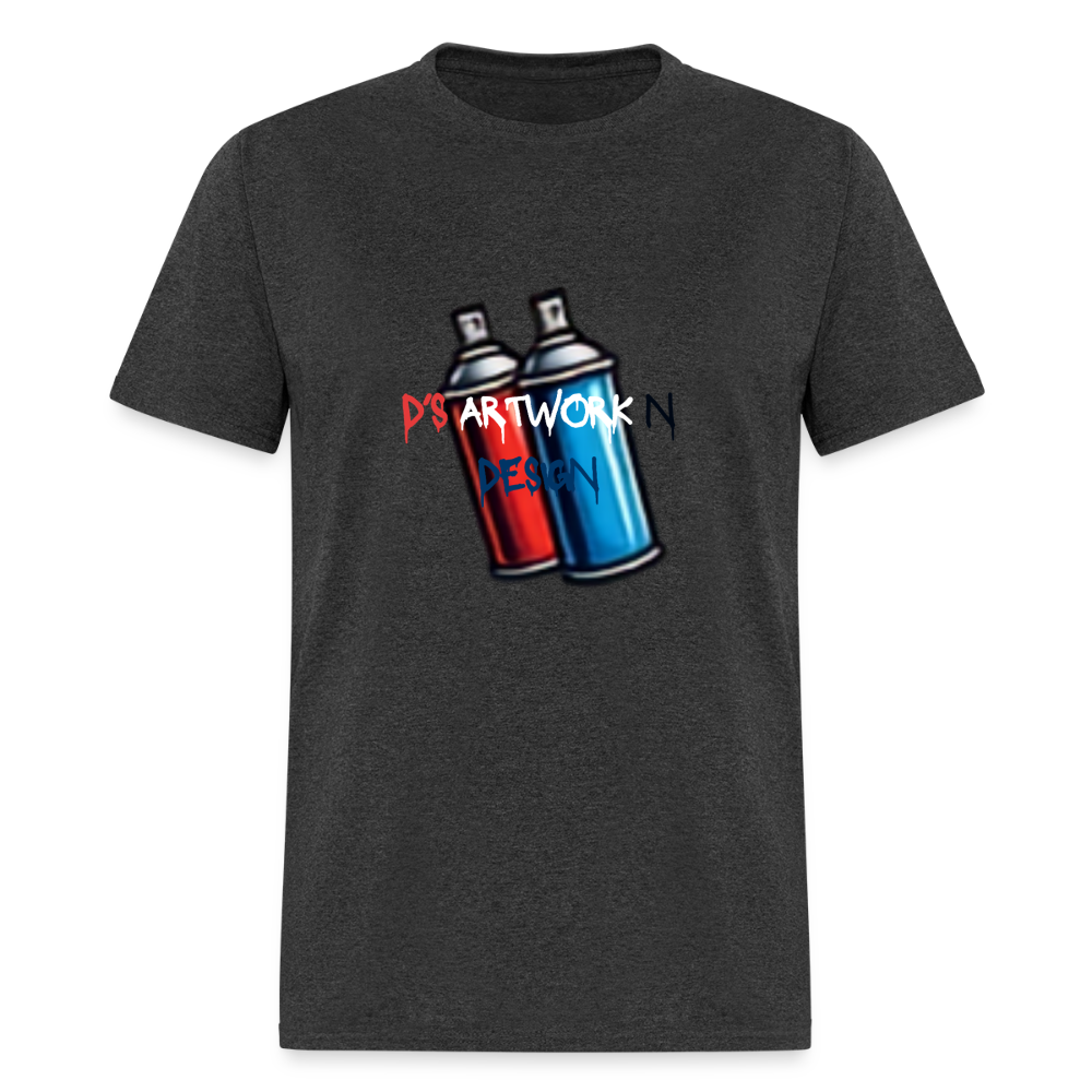Spary Paint Can - Men's T-Shirt - heather black