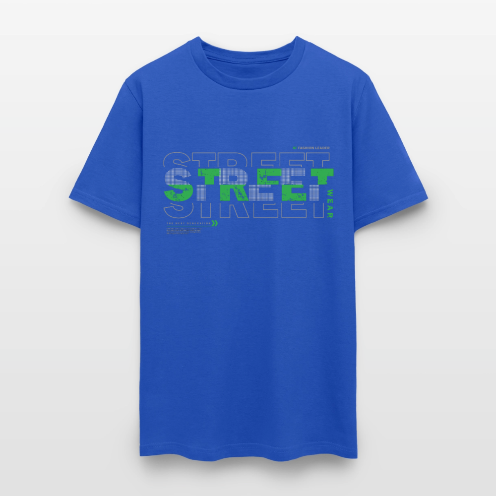Street wear -Men's T-shirt - royal blue