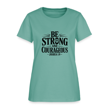 Be strong - Women's T-Shirt - aquatic
