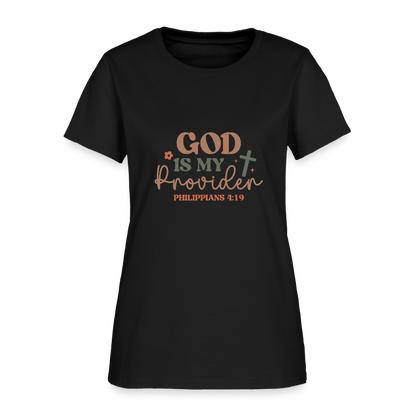 God my Provider - Women's T-Shirt - black