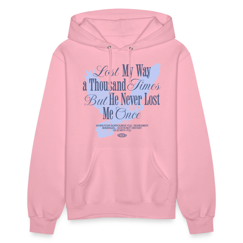 God is with Us - Women's Hoodie - classic pink