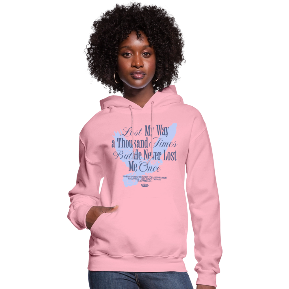 God is with Us - Women's Hoodie - classic pink