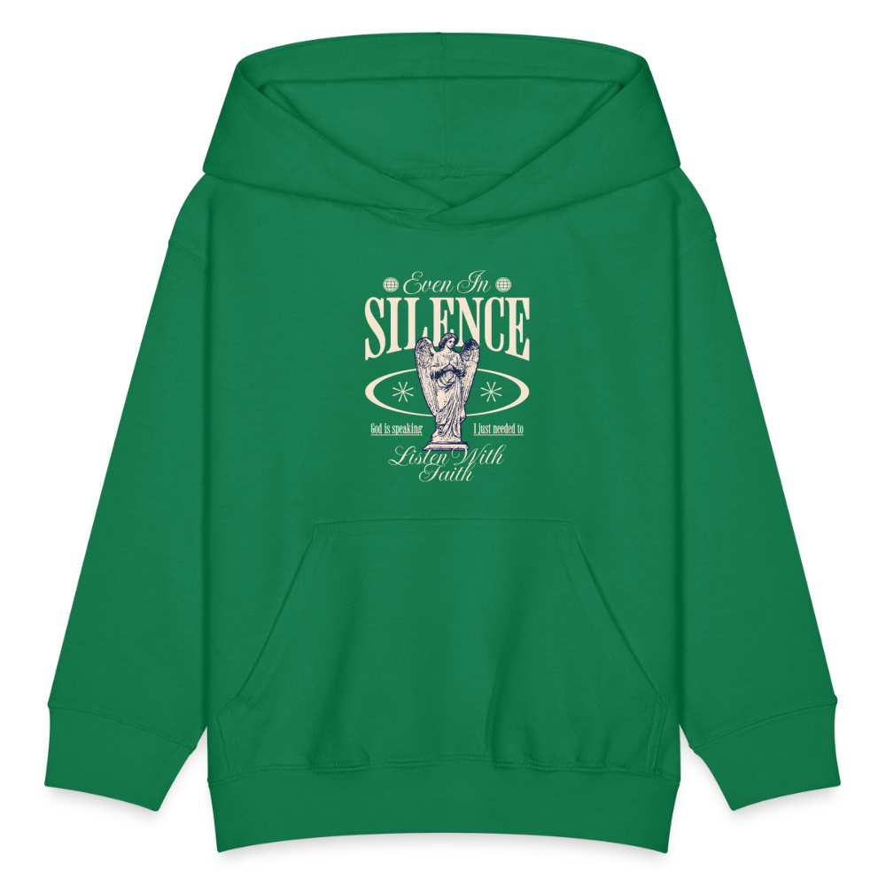 God Speaks - Kids' Hoodie - kelly green