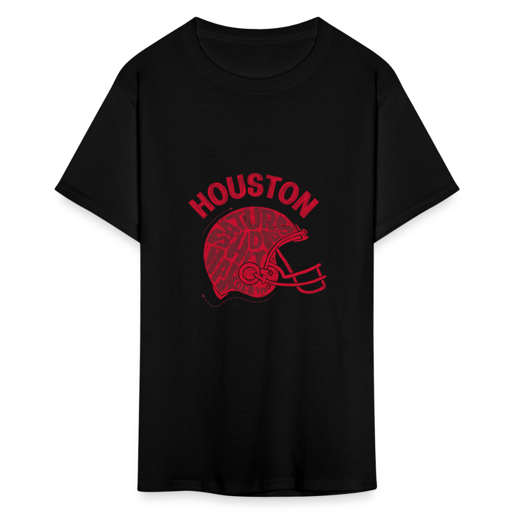 Huston football - Unisex  T-Shirt - black