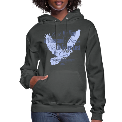 God is with Us - Women's Hoodie - asphalt
