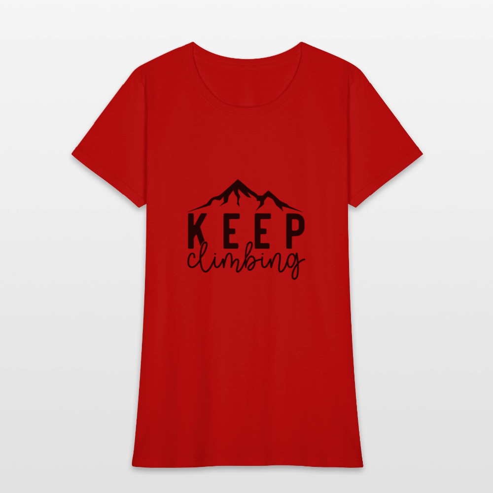 Keep climbing - Women's T-Shirt - red