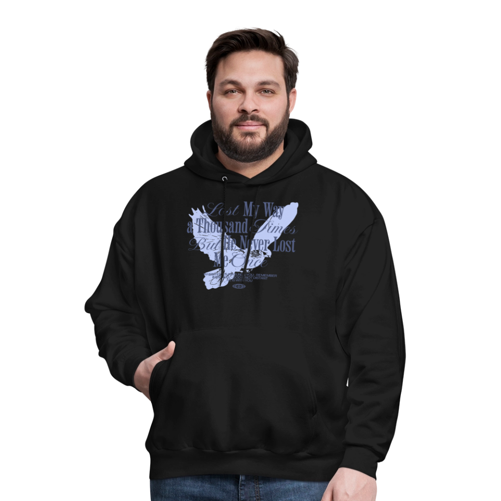 God is with Us - Men's Hoodie - black