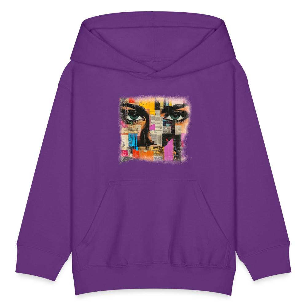 Pop Culture Woman 3 - Kids' Hoodie - purple