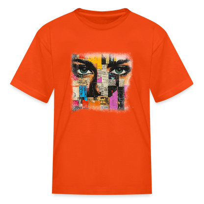 Pop Culture Woman 3 - Kids' T-Shirt - orange
