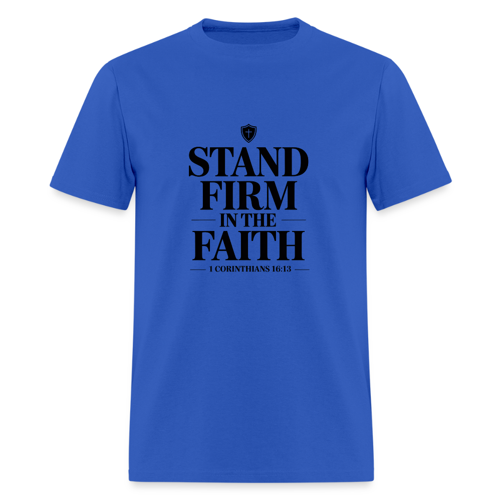 Stand Firm - men's T-Shirt - royal blue