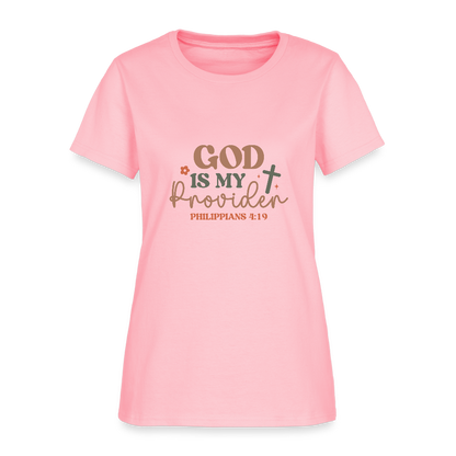 God my Provider - Women's T-Shirt - pink