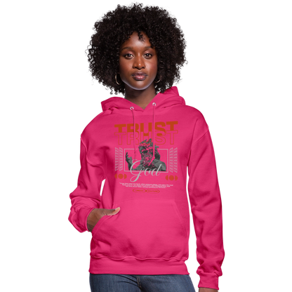 Trust God - Women's Hoodie - fuchsia
