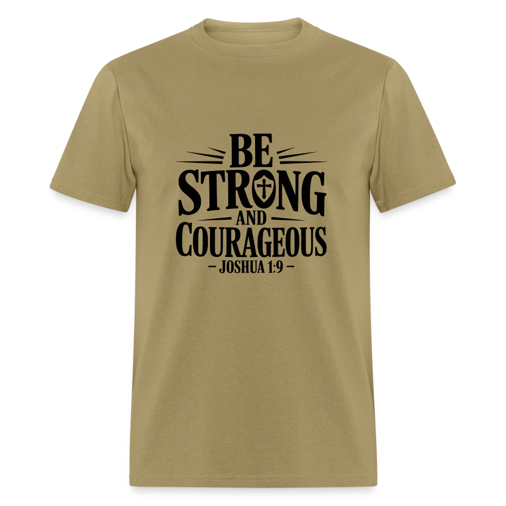 Be Strong - men's t-shirt - khaki