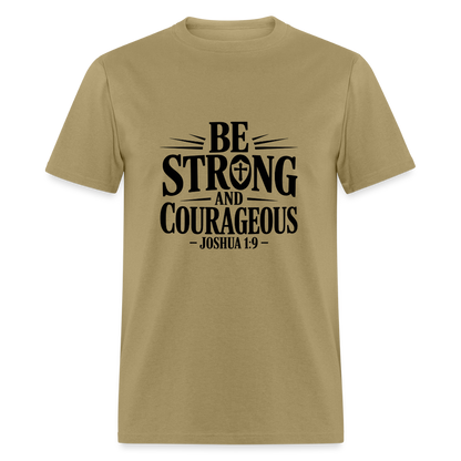 Be Strong - men's t-shirt - khaki