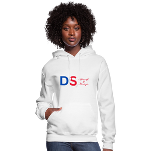 DS Artwork N Design - Women's Hoodie red and blue - white