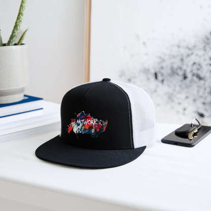 Spray Paint - DS Trucker Hat - black/white
