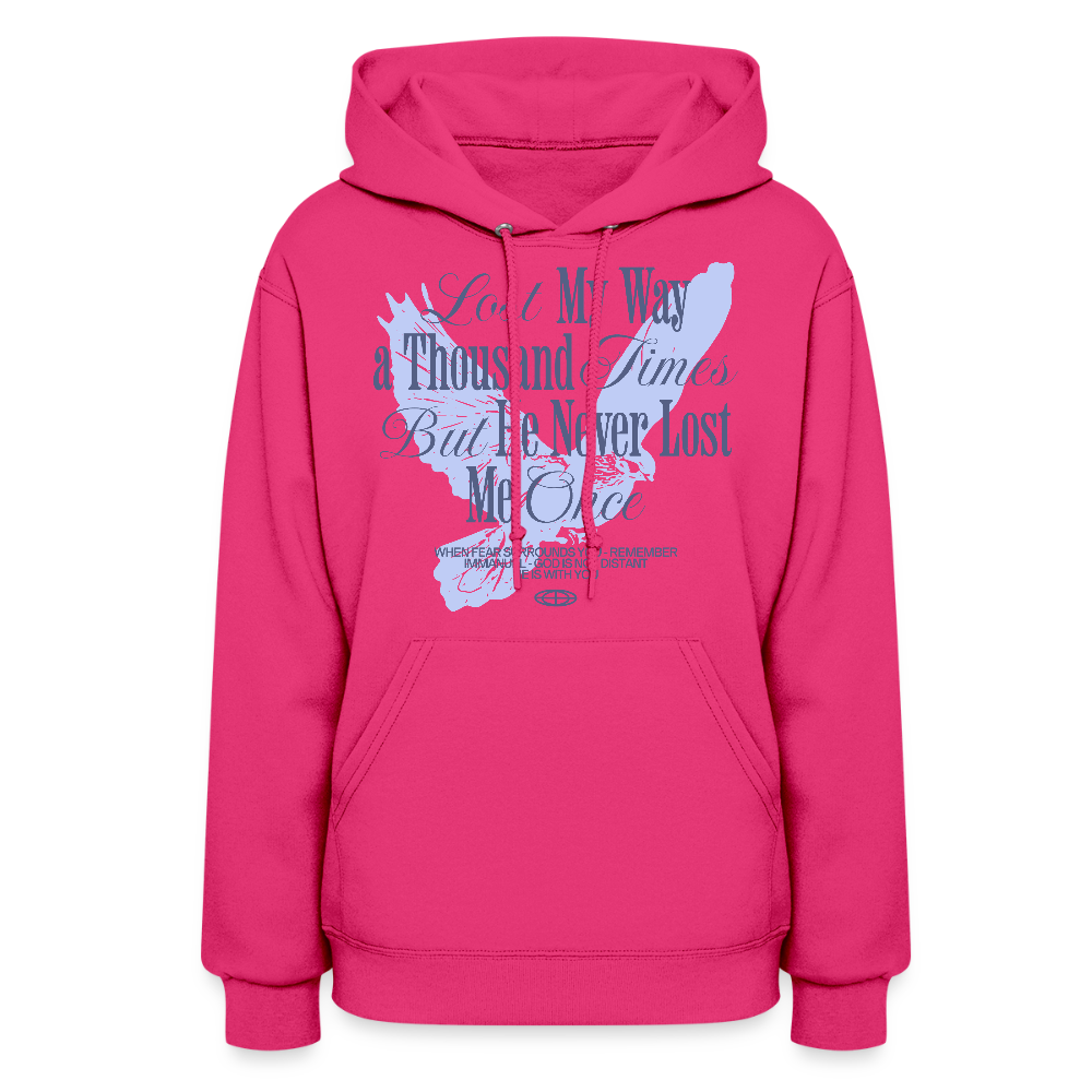 God is with Us - Women's Hoodie - fuchsia