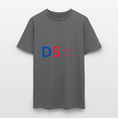 DS  - Men's T-Shirt blue and red - charcoal