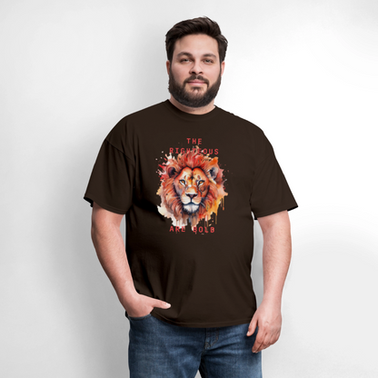 Bold Lion - Men's T-Shirt - brown