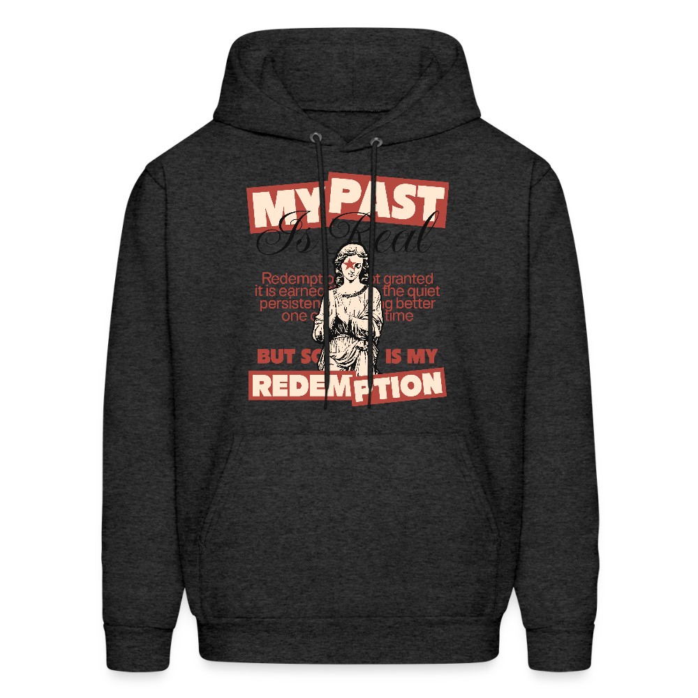 Redemption - Men's Hoodie - charcoal grey