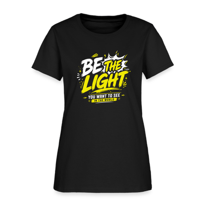 Be the Light -  Women's T-Shirt - black