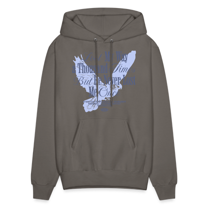 God is with Us - Men's Hoodie - asphalt gray