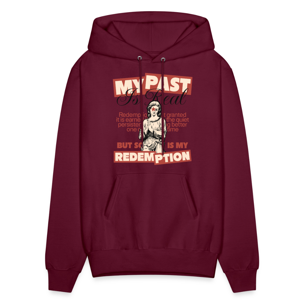 Redemption - Men's Hoodie - burgundy