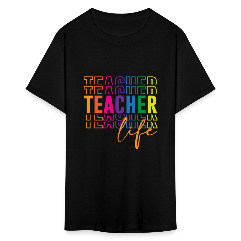 Teacher Life - T-Shirt - black