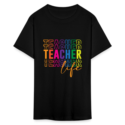 Teacher Life - T-Shirt - black