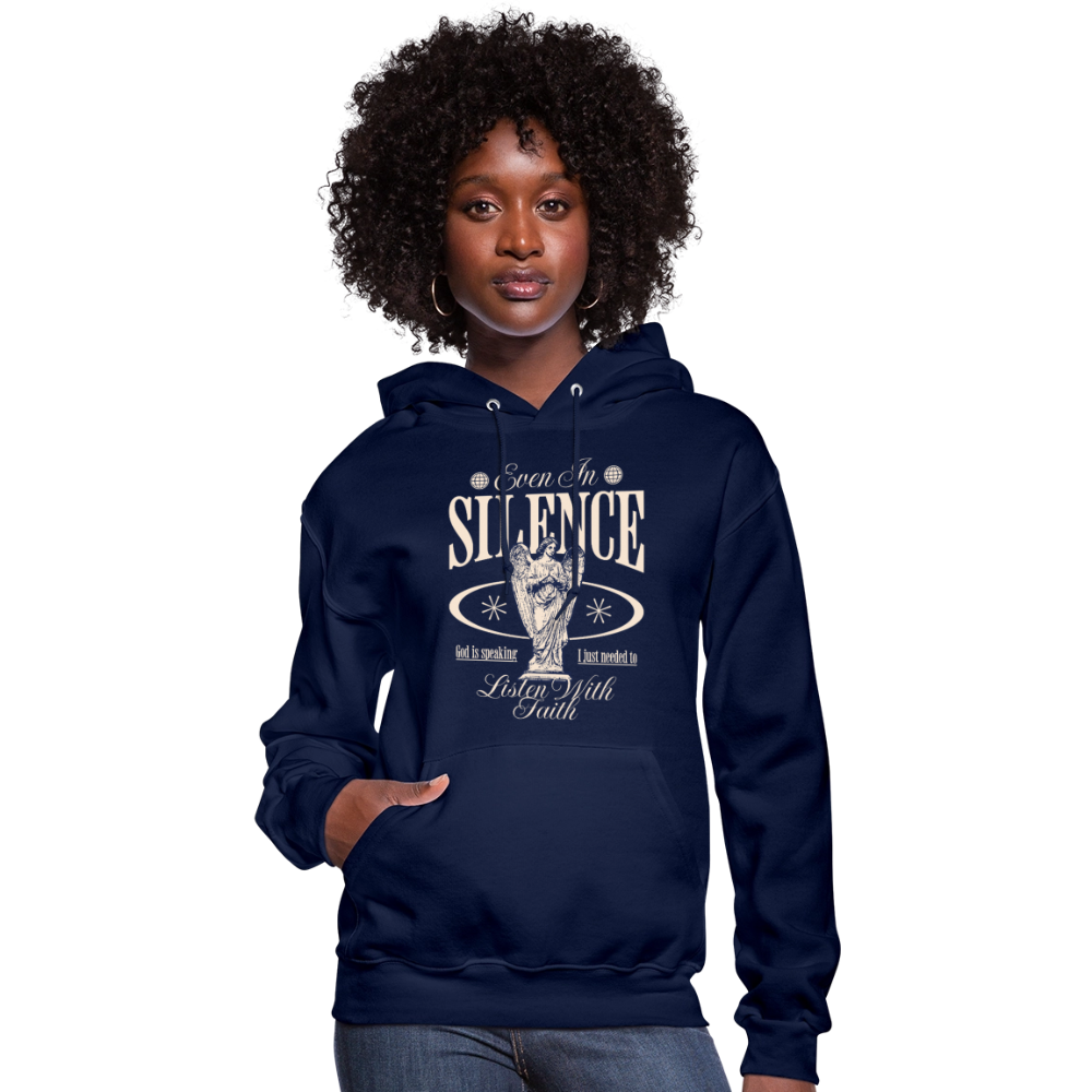 God Speaks - Women's Hoodie - navy