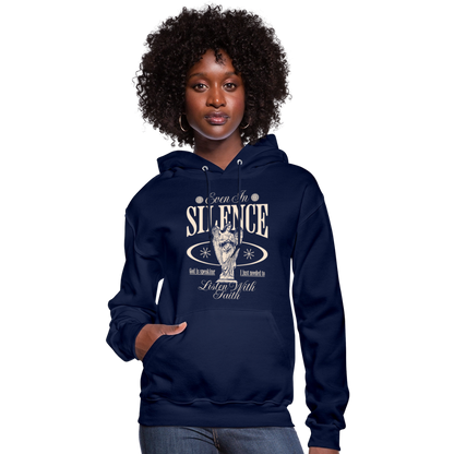 God Speaks - Women's Hoodie - navy