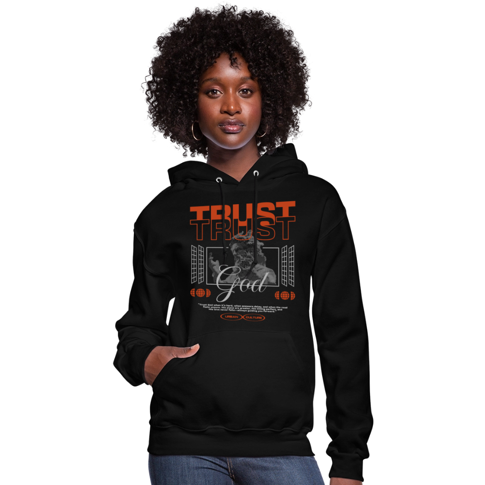 Trust God - Women's Hoodie - black