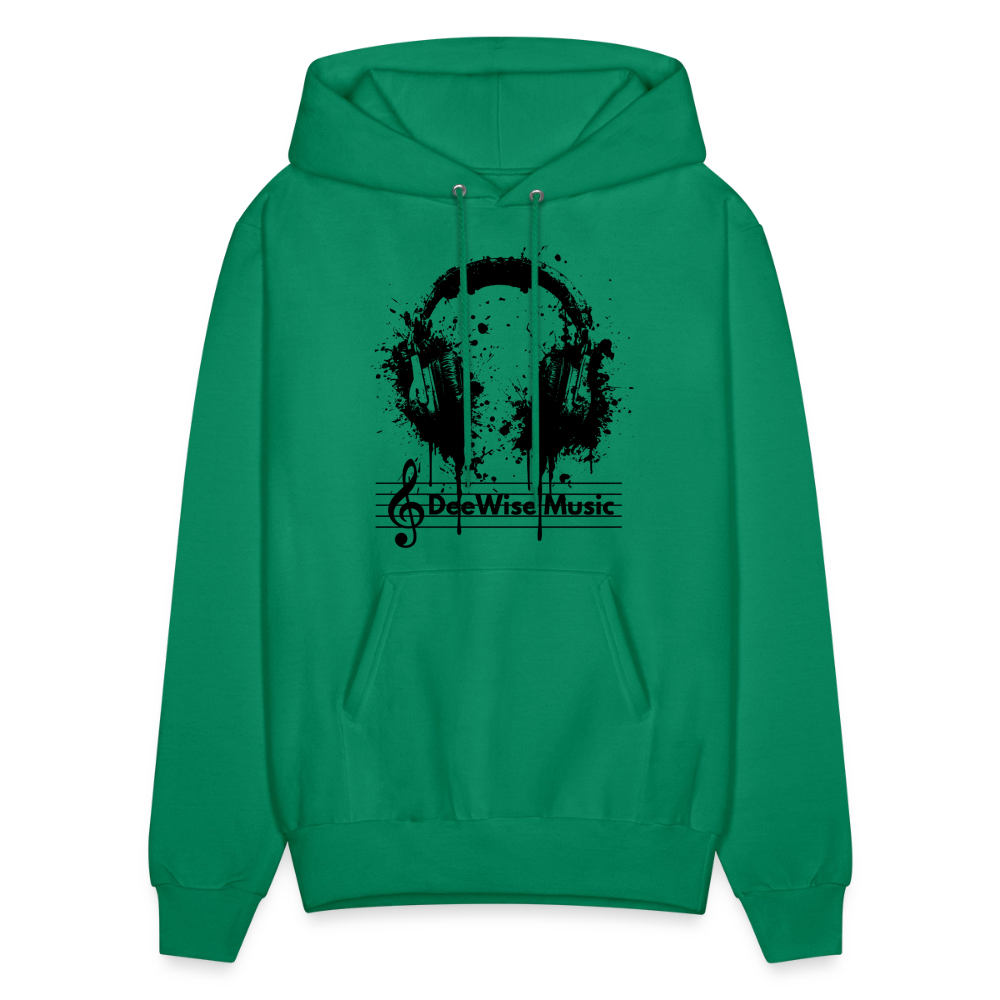 DeeWise Music - Men's Hoodie - kelly green