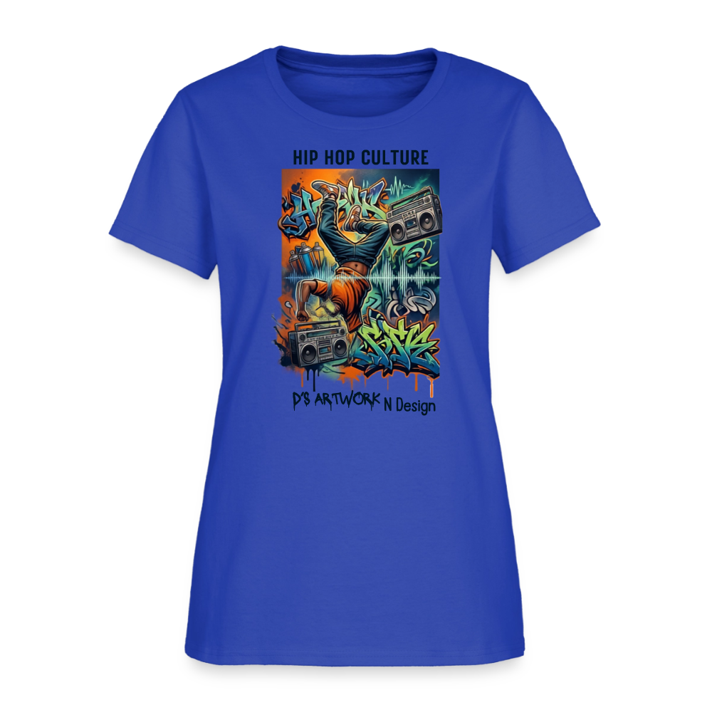 Hip Hop Culture - Women's T-Shirt - royal blue