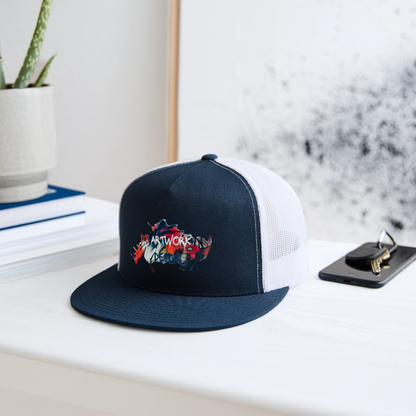 Spray Paint - DS Trucker Hat - navy/white