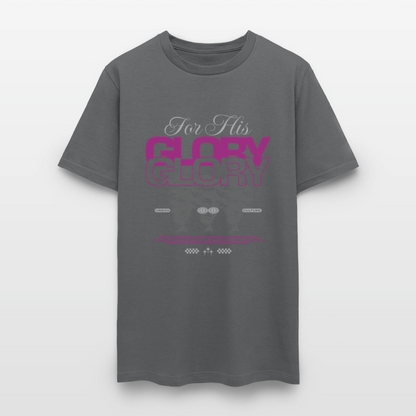 Glory to God - Men's T-Shirt - charcoal