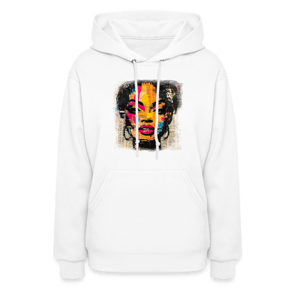 Pop Culture Woman 2 - Women's  Hoodie - white