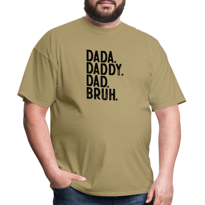 Funny Dad -  T-Shirt - khaki