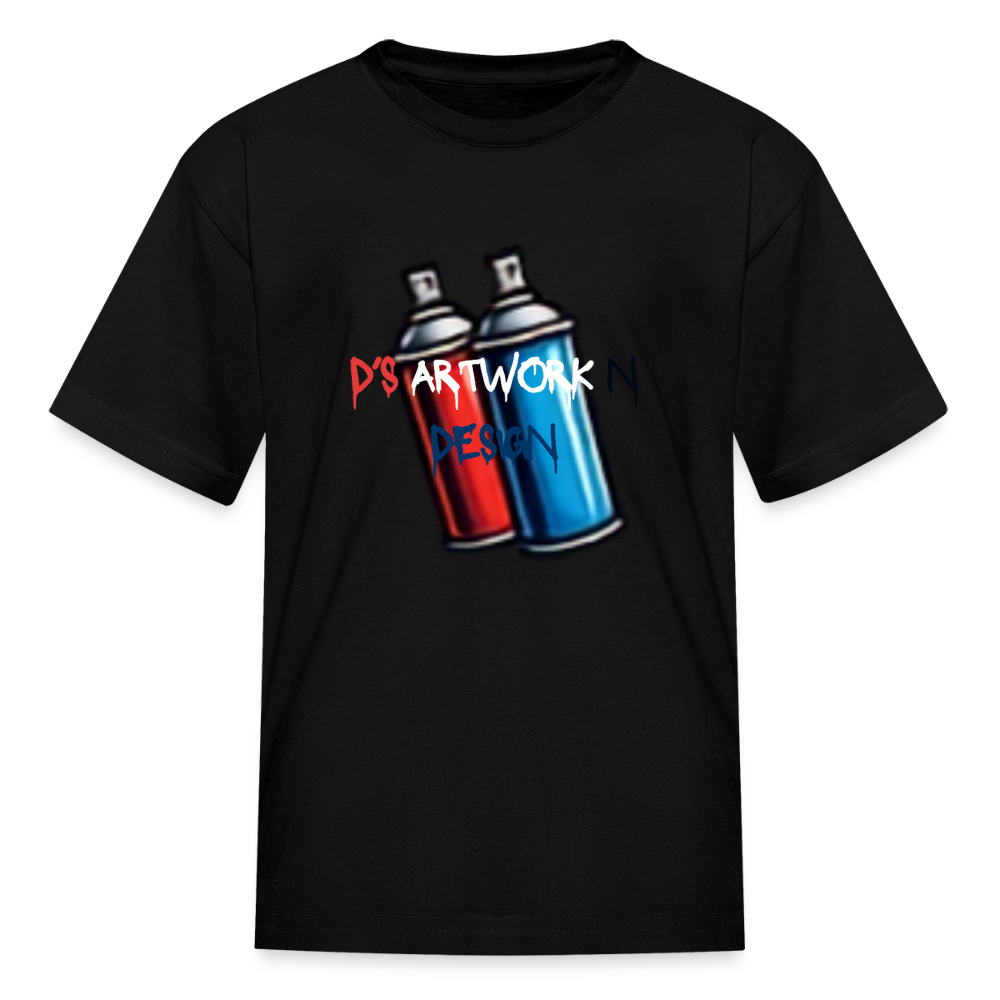 Spray Paint Can - Kids' T-Shirt - black