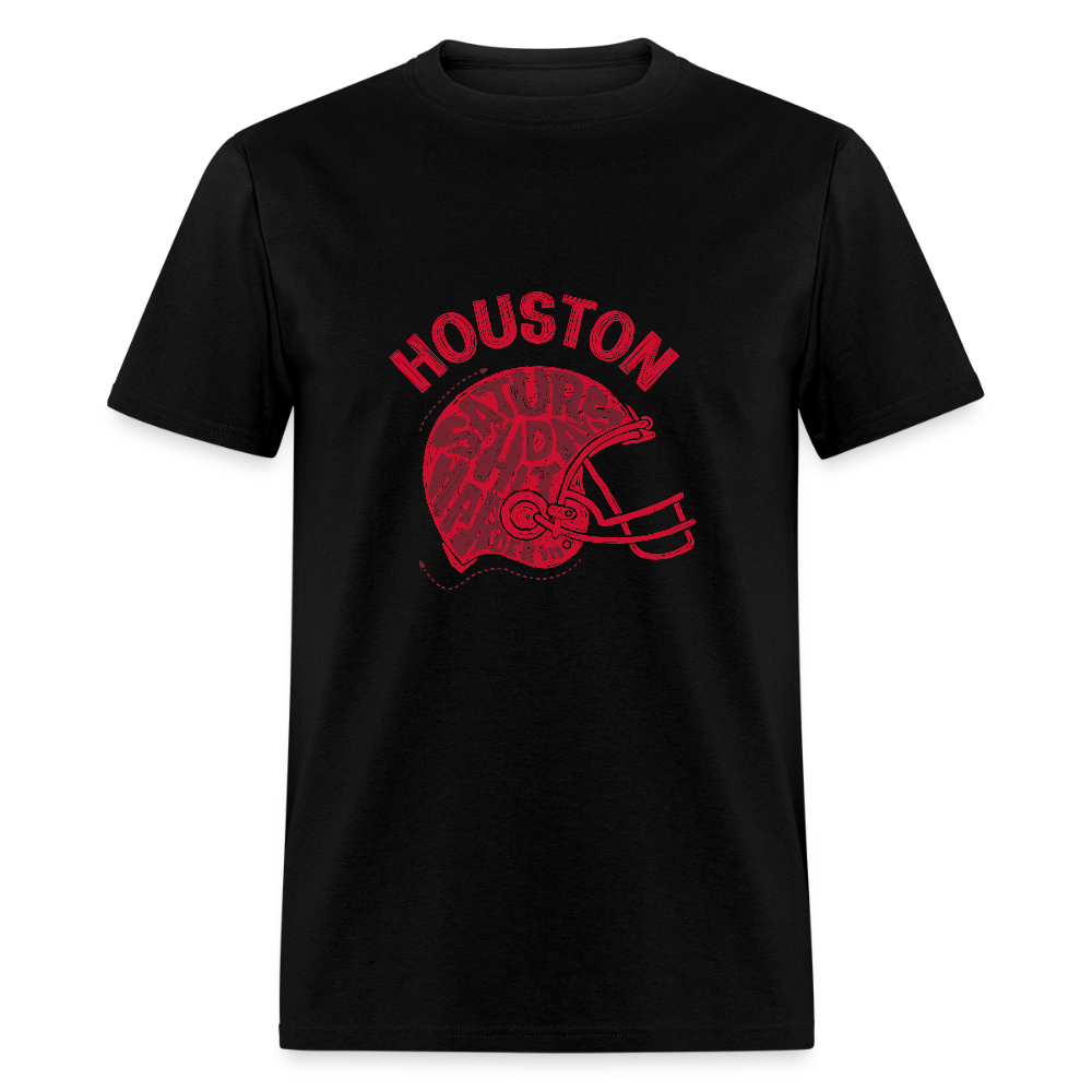 Huston football - Unisex  T-Shirt - black
