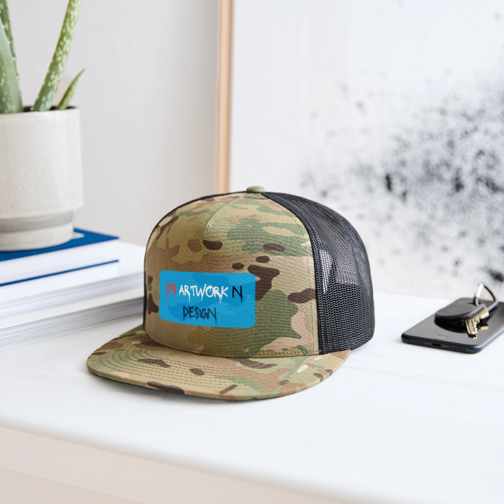 DS Graffiti - Trucker Hat - MultiCam\black