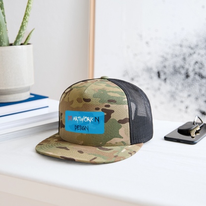 DS Graffiti - Trucker Hat - MultiCam\black
