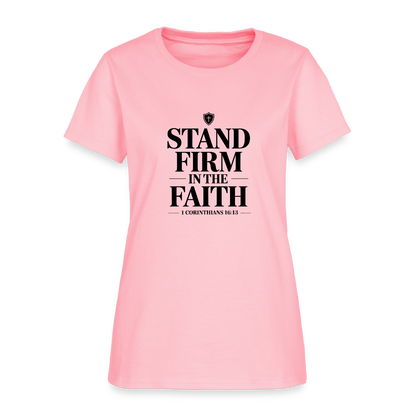 Stand Firm - women's t-shirt - pink