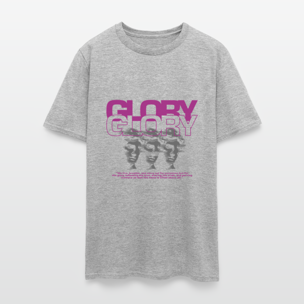 Glory to God - Men's T-Shirt - heather gray