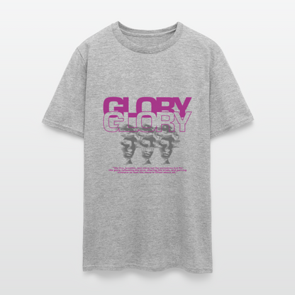 Glory to God - Men's T-Shirt - heather gray