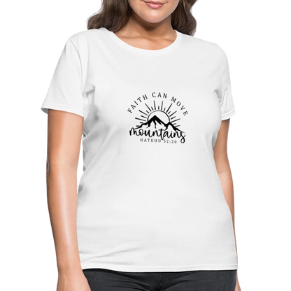 Faith Can - Women's T-Shirt - white